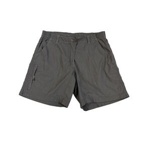 Trespass Women's 10 Gray Hiking Lightweight Outdoor Gorpcore Shorts Athleisure